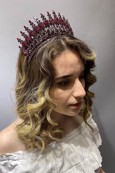 Hobigram Antracit Smoked Henna Model Bridal Henna Crown pentru cele mai frumoase mirese – Crown – Crown