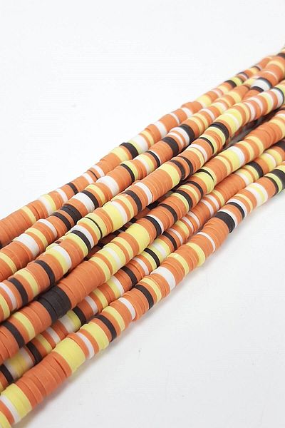 Hobigram Beads Assortment Wrapped Coffee Fimo Dough Beads 6 mm – Beads, Stylish Design, Women's Accessory – Bon