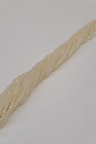 Hobigram Beads Assortment Bright Light Cream Strand Sand Beads – Beads, Stylish Design, Women's Accessory – Beads