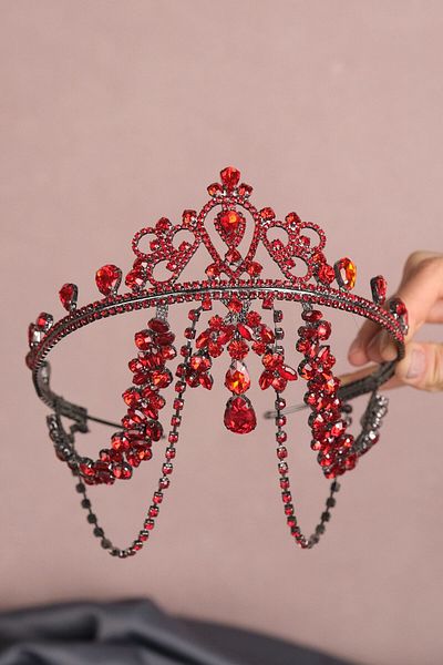 Hobigram Hurrem Fringe Frontlet Mireasa Henna Coroana pentru cele mai frumoase mirese – Coroana – Coroana