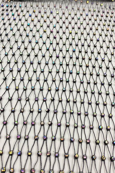 Hobigram Decorative Stripe Janjan Lycra Flexible Stone Mesh Stripe – Decorative Stripe, Stylish Design – Decorative