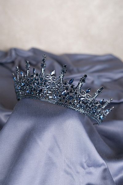 Hobigram Cea mai frumoasa mireasa model prințesă coroană de mireasă Henna – coroană, piatră de cristal, model elegant, coroană de mireasă – coroană