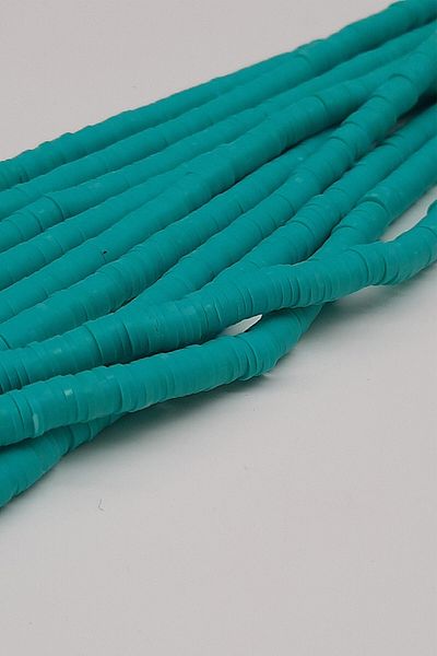 Hobigram Χάντρες Ποικιλία Petrol Green Fimo Χάντρες ζύμης 6mm – Χάντρες, Κομψό Σχέδιο, Γυναικείο Αξεσουάρ – Χάντρες