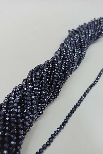 Hobigram Χάντρες Ποικιλία Navy Blue Color Crystal Beads 4 Mm – Χάντρες, Κομψό Σχέδιο, Γυναικείο Αξεσουάρ – Χάντρες