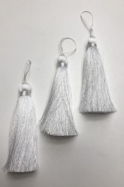 Hobigram Διακοσμητική Κορδέλα Λευκή Μονή Φούντα 10cm 1 Τεμάχιο – Διακοσμητική Κορδέλα, Κομψό Σχέδιο, Γυναικείο Αξεσουάρ – De