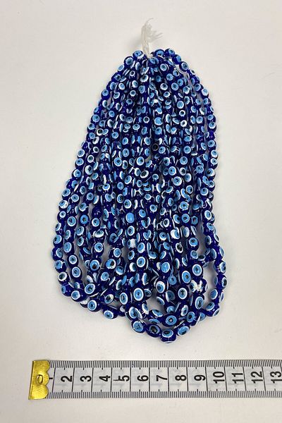Hobigram Χάντρες Ποικιλία Απαλές Χάντρες Evil Eye 10 Σειρές 8 Mm – Χάντρες, Κομψό Σχέδιο, Γυναικείο Αξεσουάρ – Χάντρες –