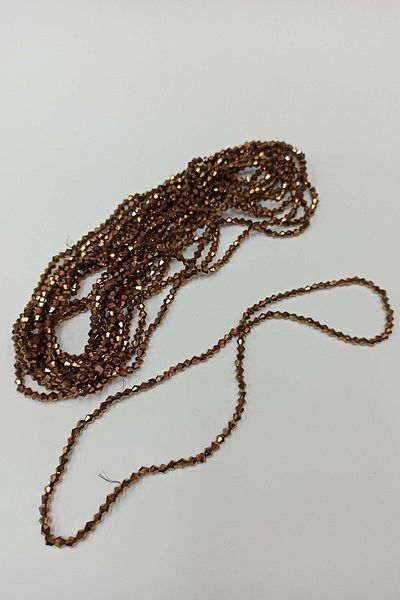 Hobigram Ποικιλία χάντρες Ανοιχτό καφέ Κρυστάλλινες χάντρες Πυραμίδα 4 mm – Χάντρες, Κομψό Σχέδιο, Γυναικείο Αξεσουάρ
