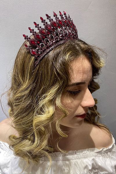 Hobigram Antracit Smoked Henna Model Bridal Henna Crown pentru cele mai frumoase mirese – Crown – Crown