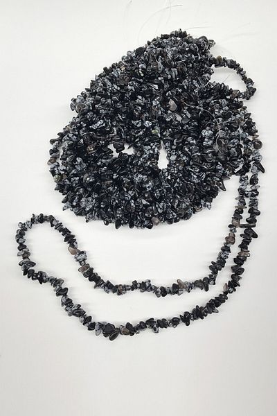 Hobigram Χάντρες Μαύρες Γκρι Πολύχρωμες Χάντρες Pebble – Χάντρες, Κομψό Σχέδιο, Γυναικείο Αξεσουάρ – Χάντρες