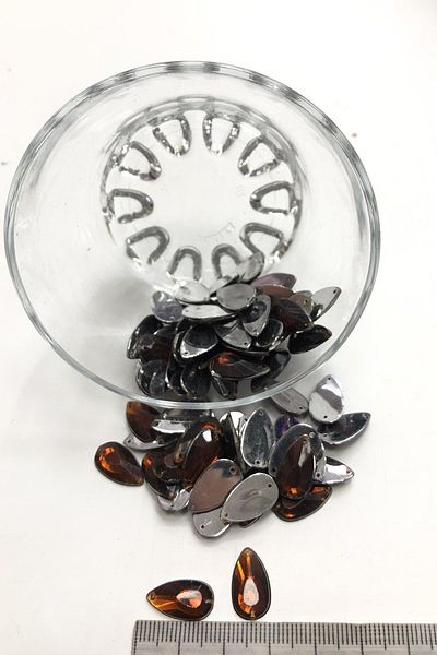 Hobigram Χάντρες Ποικιλία Coffee Drop Plastic Strut Stone 20 gr – Χάντρες, Κομψό Σχέδιο, Γυναικείο Αξεσουάρ – Boncu