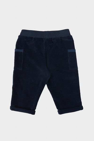 Layette Baby Boy Navy Blue Trousers 23FW0LT8209