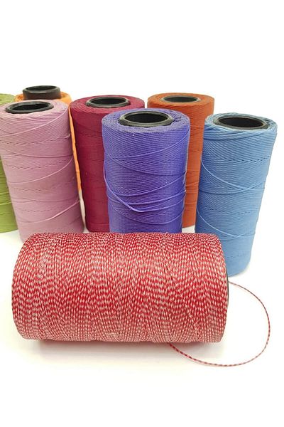 Hobigram Beads Assortment Colored Waxed Thread (10 Mt) – Beads – Beads