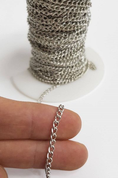 Hobigram Beads Assortment Colorful Metal Chain (1 Mt) – Beads, Stylish Design, Women's Accessory – Beads – Bonc