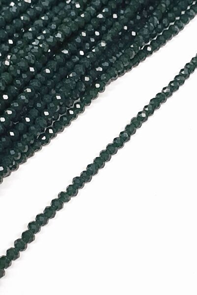 Hobigram Χάντρες Ποικιλία Σκούρο Ματ Πράσινο Κρυστάλλινο Χάντρες 4 Χιλ. – Χάντρες, Κομψό Σχέδιο, Γυναικείο Αξεσουάρ – Χάντρες