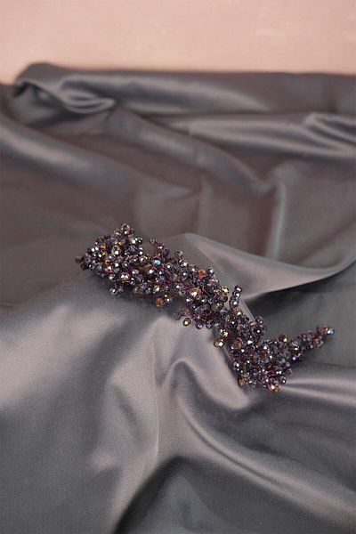 Hobigram Accesoriu de păr de mireasă cu mărgele de cristal asiatic pentru cele mai frumoase mirese – coroană, cu pietre de cristal, model elegant – coroană