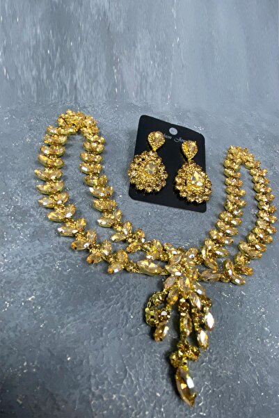 Hobigram Σετ αξεσουάρ μαλλιών και σκουλαρίκια με στέμμα και στέμμα για τις πιο όμορφες νύφες