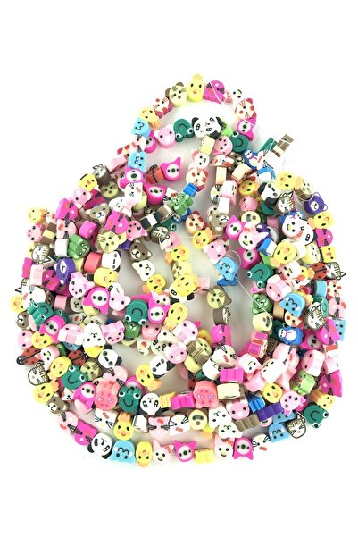 Hobigram Boncuk Çeşitleri Hayvan Figürlü Fimo Boncuk – Boncuk, Şık Tasarım, Kadın Aksesuarı – Boncuk – Boncuk