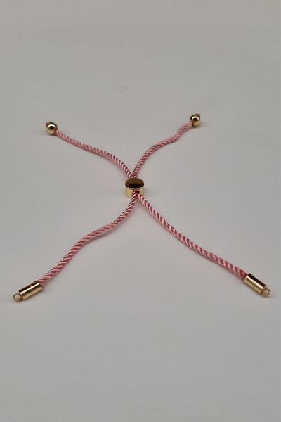 Hobigram Beads Assortment Pink Elevator Bracelet Thread – Beads, Stylish Design, Women's Accessory – Beads – Bon