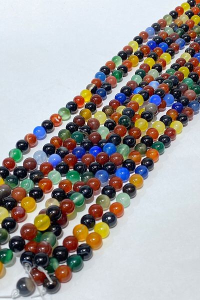 Hobigram Beads Assortment Agate Natural Stone Beads – Special Design, Accessory, Quality Production, Eye-Catching Style –