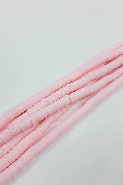 Hobigram Χάντρες Ποικιλία Ανοιχτό Ροζ 6 Χιλ. Fimo Beads – Χάντρες, Κομψό Σχέδιο, Γυναικείο Αξεσουάρ – Χάντρες – Μπονκ