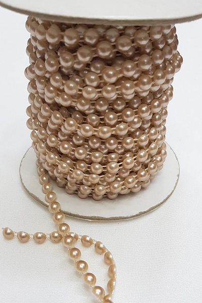 Hobigram Χάντρες Ποικιλία Καφέ Σειρά Cut Pearl 6 Mm – Χάντρες, Κομψό Σχέδιο, Γυναικείο Αξεσουάρ – Χάντρες – Μπον