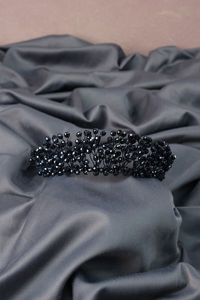 Hobigram Aren Bridal Henna Crown with Crystal Beads for the Most Beautiful Brides – Crown, Crystal Stone, Stylish Model, Bridal Crown
