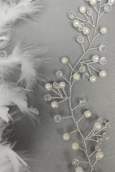 Hobigram Hair Accessory Braided Hair Accessory with Crystals – Other Hair Accessories, Stylish Design, Women's Accessory