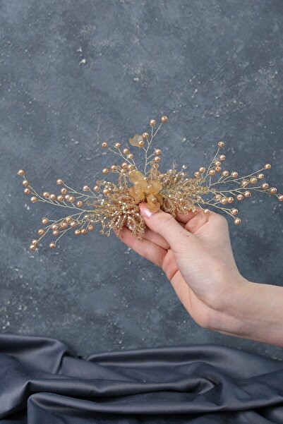 Hobigram Hair Accessory Irem Pearl Beaded Hair and Turban Accessory – Other Hair Accessories, Stylish Design – Di