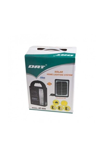 Genel Markalar Dat Güneş Enerjili Şarjlı Aydınlatma Cihazı Dat At-999