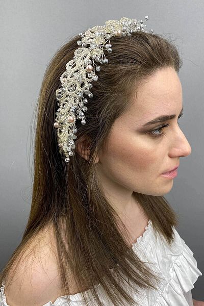 Hobigram Bridal Accessory Silver Color Yaren Bridal Hair Accessory – Other Hair Accessories, Stylish Design – Other