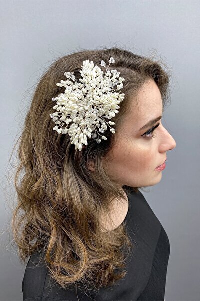 Hobigram Hair Accessory Ecru Hair and Turban Accessory – Special Design, Accessory, Quality Production, Eye-Catching Style