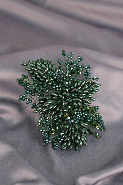 Hobigram Hair Accessory Special Hair Accessory Side Hair with Pearls and Turban Accessory – Other Hair Accessories – Other
