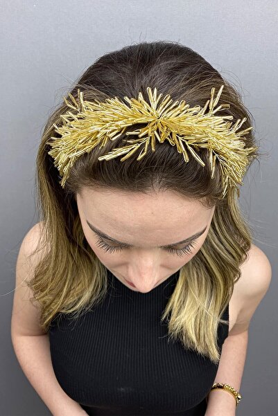 Hobigram Αξεσουάρ νύφης Χρυσοκίτρινο Αξεσουάρ νυφικών μαλλιών με χάντρες Halex – Άλλα αξεσουάρ μαλλιών – Άλλα αξεσουάρ μαλλιών