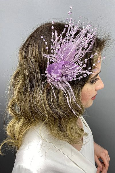 Hobigram إكسسوار العروس Lila Ala Leaf Model Bridal Henna Crown – إكسسوار العروس، تصميم أنيق – إكسسوار العروس