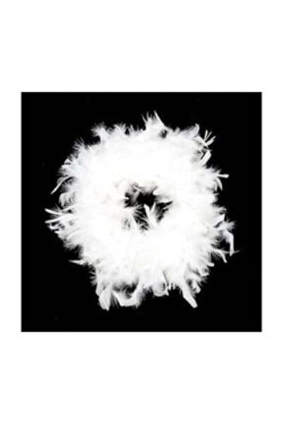 Hobigram Parti Malzemeleri 2 Metre Kalın Otriş Kaz Tüyü Beyaz ( En : 10 Cm ) ...