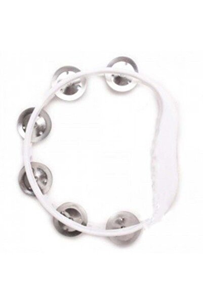 Hobigram Düğün Malzemesi Plastik Zilli Eğlence Tefi Beyaz Renk – Düğün & Kına...