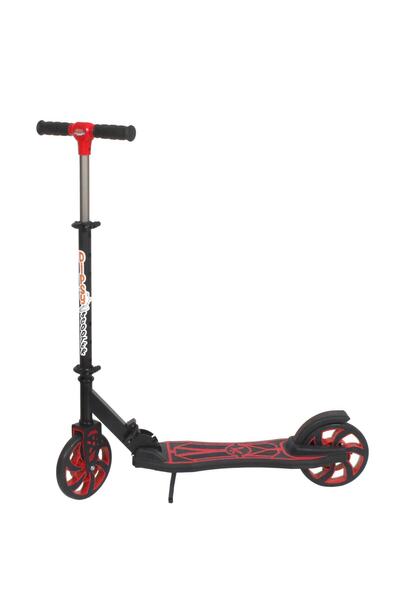 Falcon Over 12 Years Max 100kg Foldable Wheeled Brake Scooter - Red