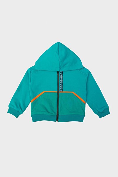 GB Baby Baby Boy Green Tracksuit Top 23FW0BG1422