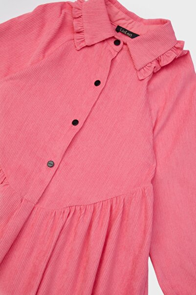 Lia Lea Girl's Pink Dress 23FW0L02064