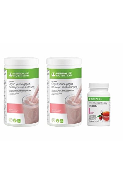 Herbalife Ekonomik Paket (2 Adet Ahududulu Shake Ve Ahududulu Çay) Kilo Verme...
