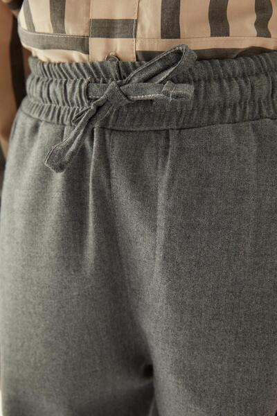 Nebbati Erkek Çocuk Gri Pantolon 23FW0NB3231