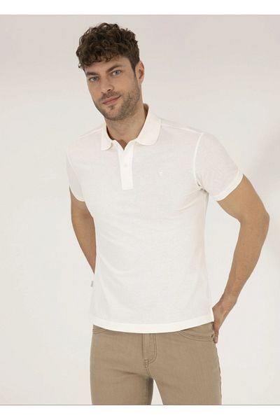 Pierre Cardin Slim Fit Polo Lack Basic T-Shirt