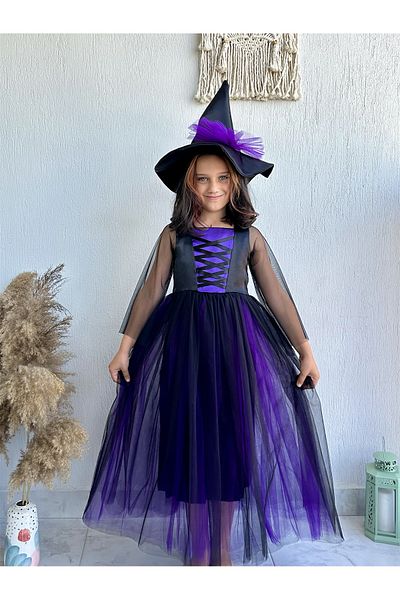 MiniBal Girl's Witch Costume