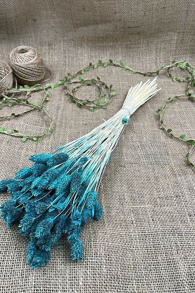 Hobigram Τεχνητό λουλούδι Emerald Green Bird's Eye Palaris Αποξηραμένο Λουλούδι – Τεχνητό & Ξηρό Λουλούδι, Κομψό Σχέδιο – Yapa