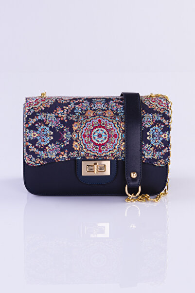 MOTTİF İSTANBUL Dokuma Zincirli Deri Kadın Omuz Çapraz Çanta Mottif Istanbul ...