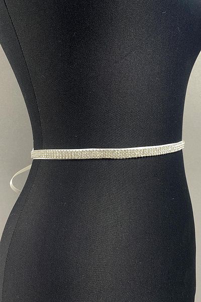 Hobigram Handmade Belt Shiny 3 Rows Beyoğlu Stone Evening Dress Belt – Belt, Stylish Design