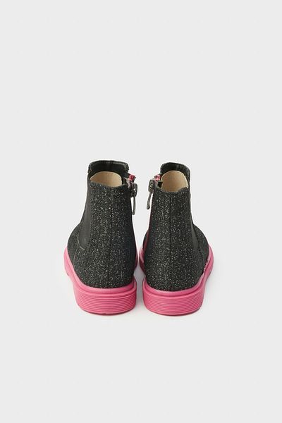 GB Baby Baby Girl Black Boots 23FW0BG2034