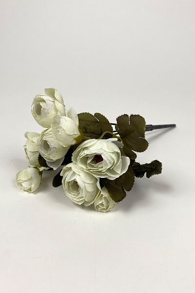 Hobigram Τεχνητό λουλούδι Κρέμα Παιώνια Eren Rose Τεχνητό λουλούδι 1 Μάτσο – Τεχνητό & Ξηρό Λουλούδι, Κομψό Σχέδιο – Τεχνητό Λουλούδι