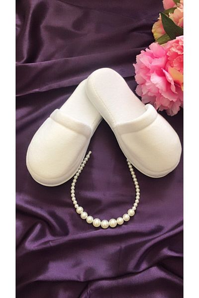 Hobigram Lohsa Sets Women's Pearl Thick Sole Maternity Crown Slippers – Maternity Set, Stylish Design, Women's Accessory