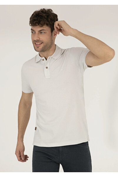 Pierre Cardin Slim Fit Polo Lack Basic T-Shirt